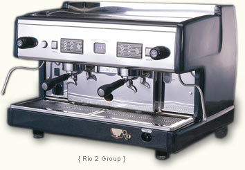 Rio Espresso Machine, Comes Rio Junior, Rio 2 Group, Rio 2 Group Compact, Rio 3 Group, Rio 4 Group